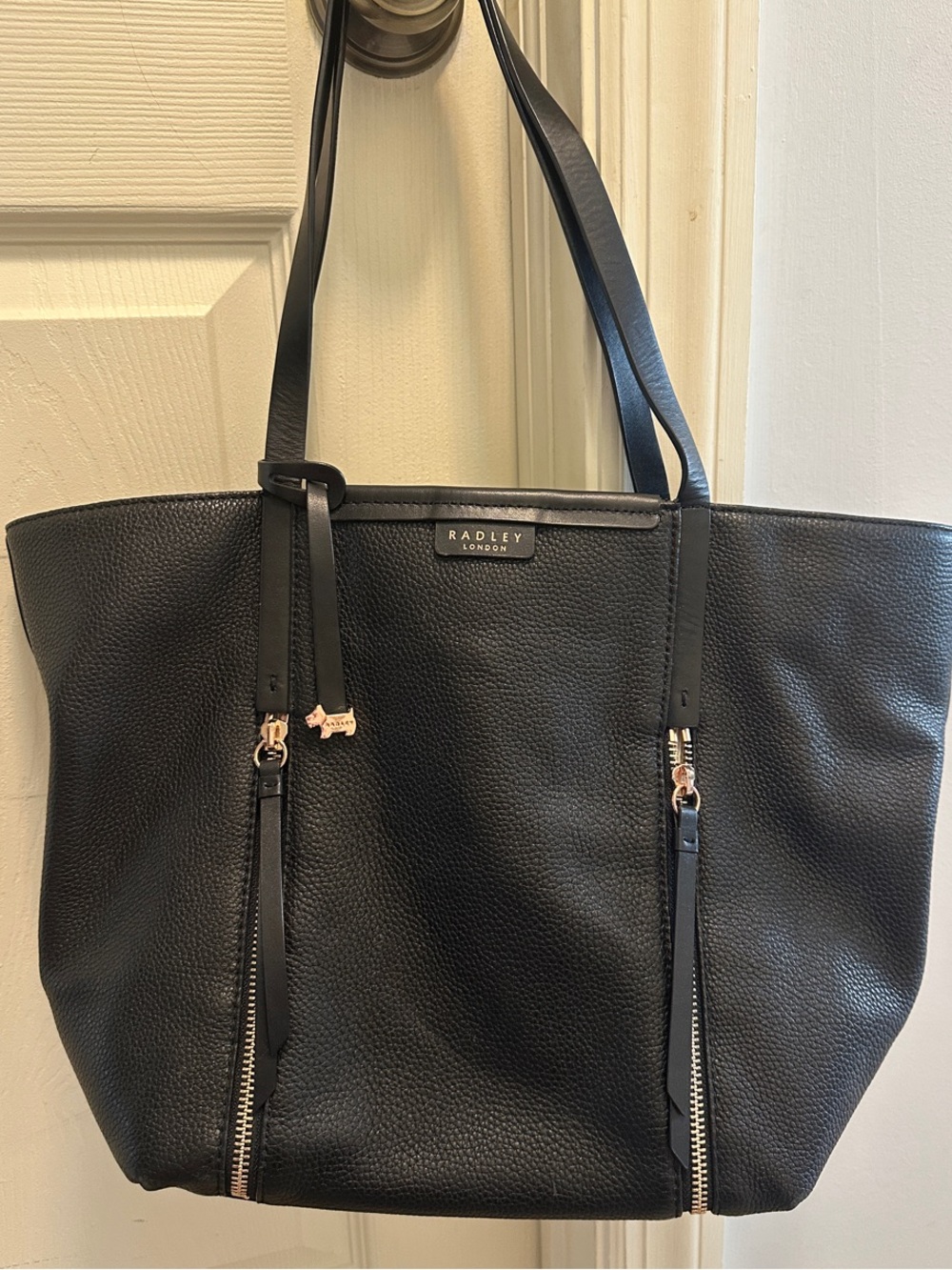 Radley London Pennhurst Pebbled Leather Tote-Rose Gold